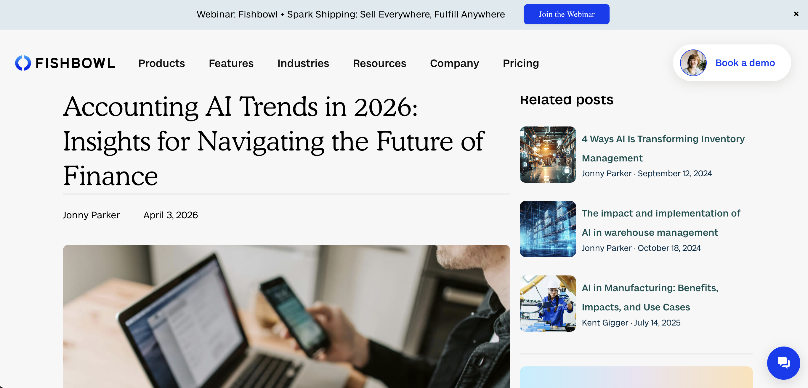 Fishbowl accounting AI trends in 2026